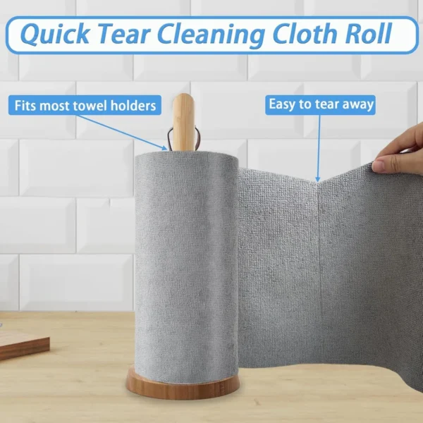 Microfiber Cleaning Cloth Roll – For the Girl Who Loves a Fresh Space! - Image 4