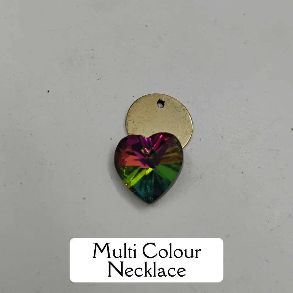 Multi-Color Secret Initial Necklace with Custom Letter(A-Z) - Image 2